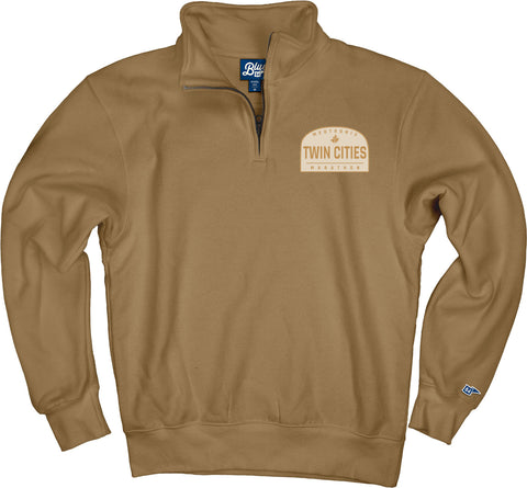 Marathon 1/4 Zip - Russet (Unisex Sizing)