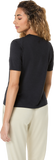 ASICS Marathon Refined Texture SS Top - Women's (Performance Black)