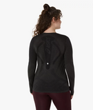 ASICS Marathon Road Seamless LS Top - Women's (Performance Black)