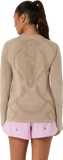 ASICS Marathon Road Seamless LS Top - Women's (Griege)