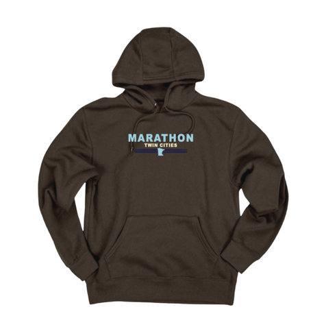 Marathon Hamden Hoodie - Chocolate