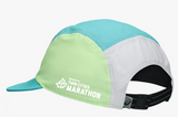 ASICS Performance Run 5 Panel Cap - Energy Aqua/White