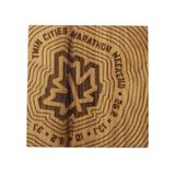 Marathon Weekend Wooden Coaster