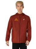 ASICS 2026 Marathon Silver Jacket - Men's (Singed Red)