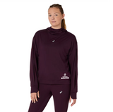 ASICS Marathon Nagino Run Winter Hoodie - Women's (Dark Aubergine)