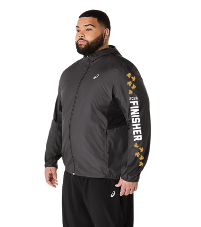 ASICS Finisher Silver Jacket - Men's (Performance Black)