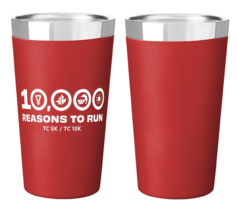 10,000 Reasons 5k/10k Insulated Tumbler - Red