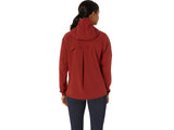 Asics Marathon MetaRun Waterproof Jacket - Deep Red (Women's Sizing)