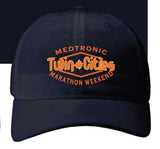 Youth Marathon Weekend Scholarship Hat - Navy/Orange