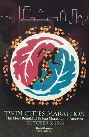 1993 Twin Cities Marathon Poster
