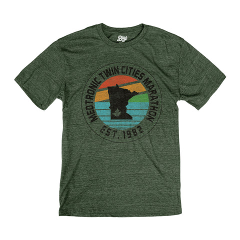 2022 Tri-Blend Tee - Forest (Unisex Sizing)