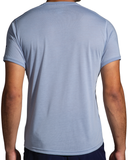 Brooks 10 Mile Distance Short Sleeve - Blue Dawn (Men's Sizing)