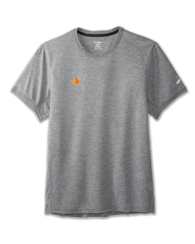 Brooks TCM Distance Short Sleeve - Heather Ash (Men's Sizing)