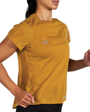 Brooks TCM Distance Short Sleeve - Heather Olive (Women's Sizing)