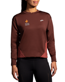 Brooks TCM Run Within Sweatshirt - Raisin (Women's Sizing)