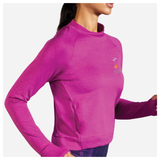 Brooks TCM Notch Thermal Long Sleeve - Heather Magenta (Women's Sizing)