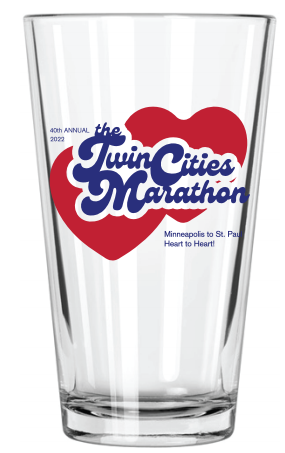 40th Anniversary Twin Cities Marathon Pint